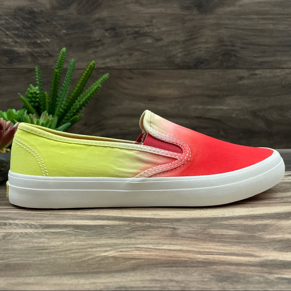 NIB Sperry Seaside Dip Dye Slip On Canvas Sneaker - Picture 6 of 12